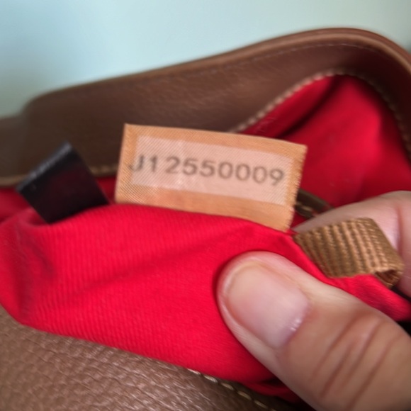 Dooney & Bourke Taupe Pebblle Leather Purse - Picture 14 of 16